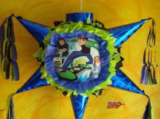 Pinata Ben 10 Star Shape Festive Party favorHolds Candy  