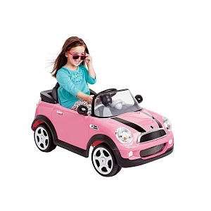  Avigo 6 volt Mini Cooper Ride On   Pink: Toys & Games