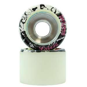   or 44mm Wide Color White Roller Derby Speed Skating Replacement Wheels