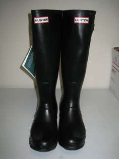 Hunter Rain Boot Original Classic Tall Black 9 10 42 EU Authentic 