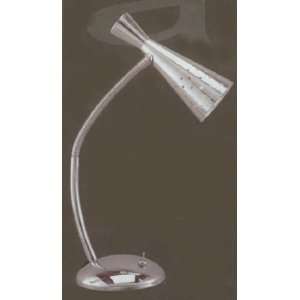  Dart Design Dotted Cone Gooseneck Desk Lamp Set: Home 