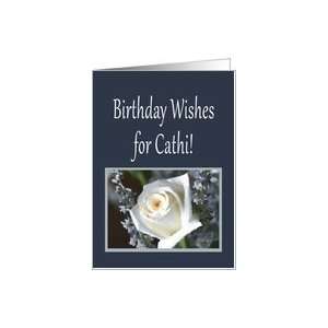 Birthday Wishes for Cathi Card