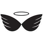 Angel Wings   vinyl sticker/decal for car, bike, window