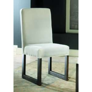  Upholstered Side Chair by Leda   Espresso (27 132) (Set of 