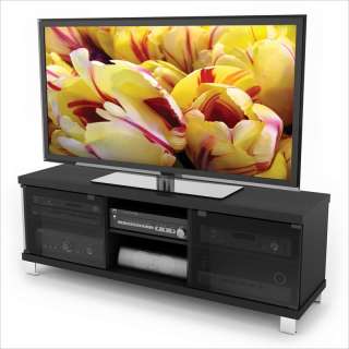   Core & Comp Bench Midnight Black Finish TV Stand 776069402030  