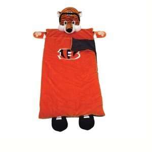   Bengals NFL Plush Team Mascot Sleeping Bag (72)