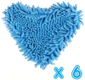 Coral Microfiber Washable Pads for H2O Steam Mop  