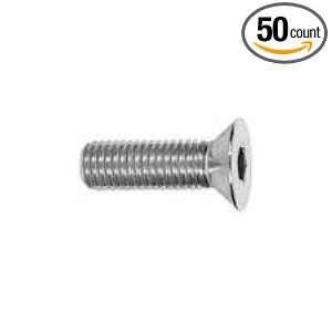 20X1 Stainless Steel Socket Flat Head Cap Screw (50 count)  