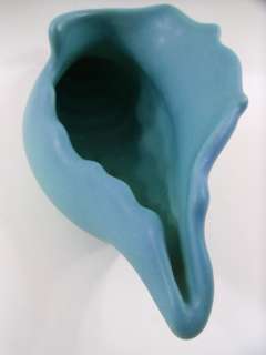 Van Briggle Colorado Spgs Pottery Sea Shell Turquoise  