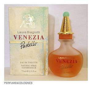 Venezia Pastello LAURA BIAGIOTTI 2.5oz EDT SPR NIB Perfume Fragrance 