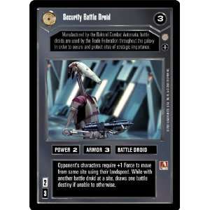   : Star Wars CCG Coruscant Common Security Battle Droid: Toys & Games