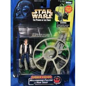  Star Wars Gunner Station Millennium Falcon with Han Solo 