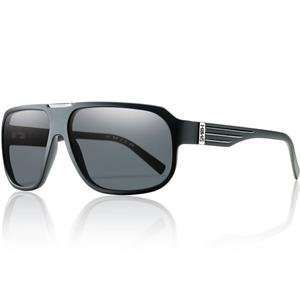 Smith Gibson Sunglasses   Matte Black/Grey Polarized 