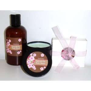  Geisha Soap Maiko Organic Spanish Fly Bath & Body Gift Set 