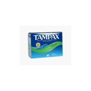  Tampax Tampons With Flushable Applicator, Super Absorba 
