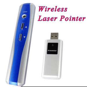 Wireless USB Presentation Remote Control Laser Pointer  