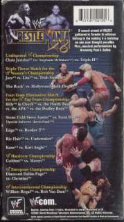 WWF Wrestling HULK HOGAN The Rock EDGE Undertaker + VHS  