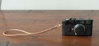 Zhou Natural Tan Leather Cord Wrist Strap F Fuji X100 Leica X1 Nikon 