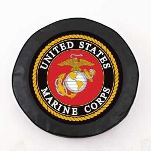  US Marine Corps. Wings Tire Cover Color: Black, Size: O 