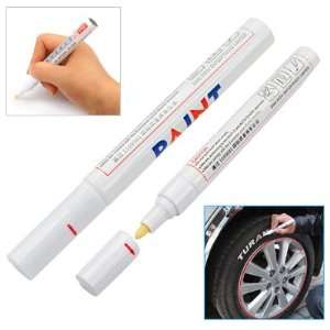    Permanent Car Tire Metal Paint Pen Marker White