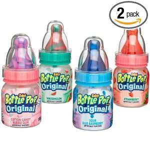 Topps Baby Bottle Pops, 1.1 Ounce Grocery & Gourmet Food