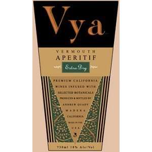  Quady Vermouth Vya Extra Dry 750ML: Grocery & Gourmet Food