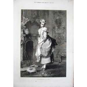   1874 Korle Fine Art Lady Woman Broken Ornament House: Home & Kitchen