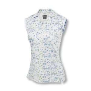  2007 Womens ClimaLite Cap Sleeve Print Polo Shirt