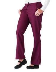 white swan fusion women s front drawstring scrub pant assorted colors 